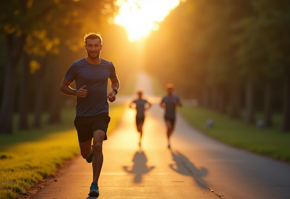 semi-marathon coureur