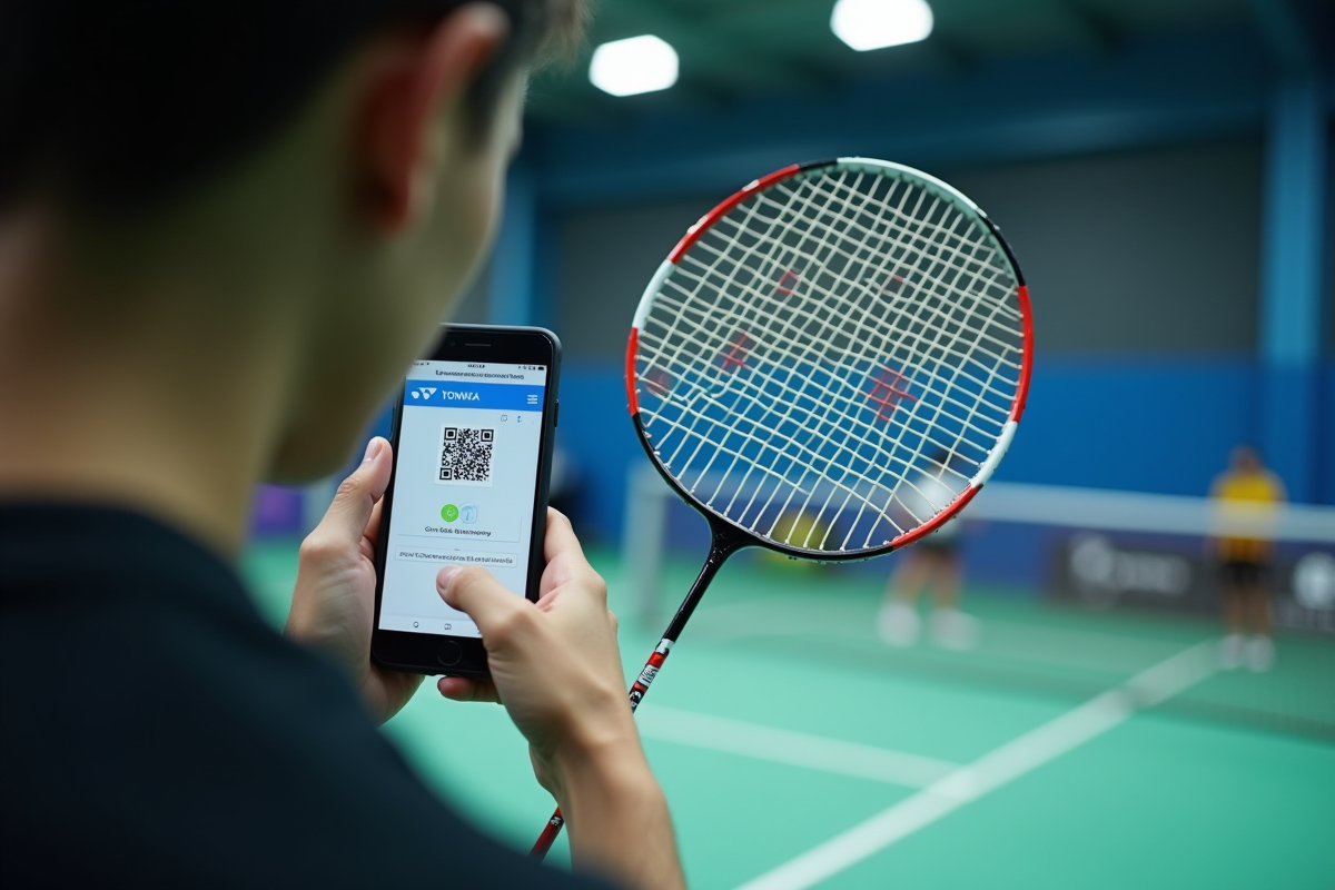 raquette badminton
